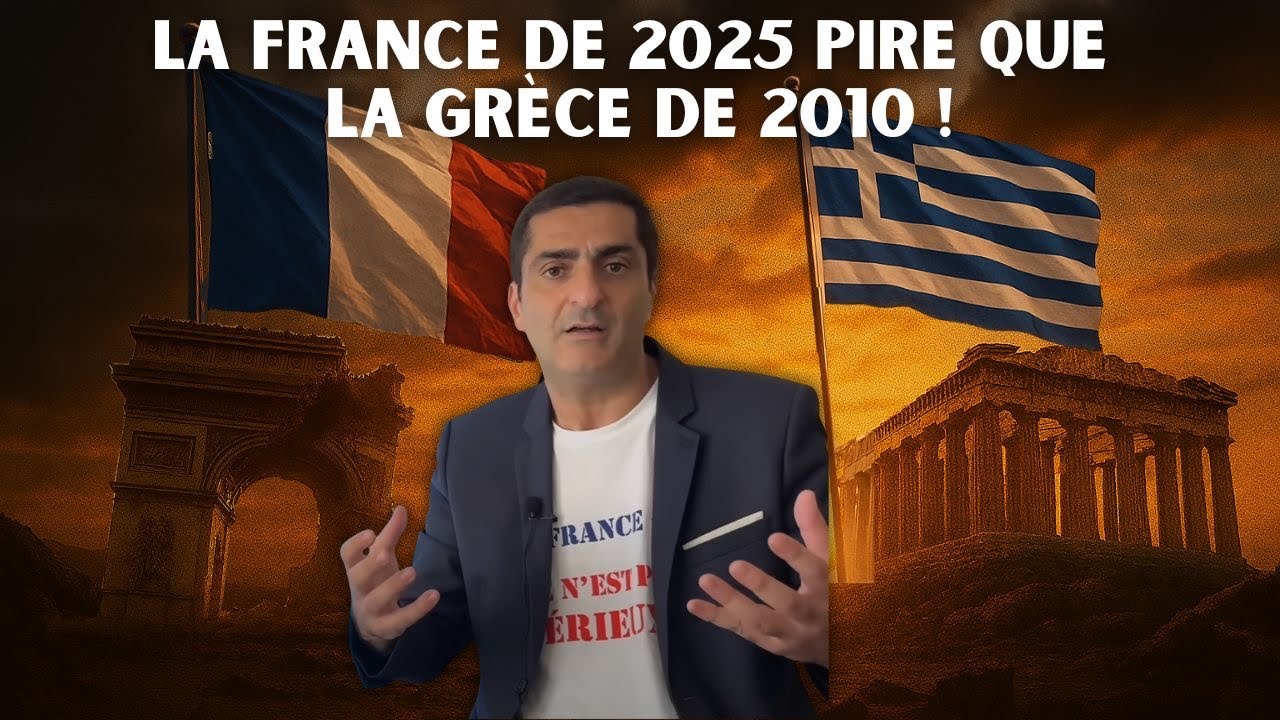 La France sur la même route que la Grèce ? Une prédiction inquiétante de Marc Touati